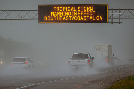 Cinco muertos y lluvias torrenciales en el sureste de EE.UU. 