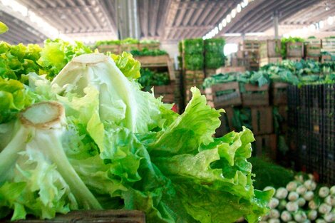 El incremento en verduras fue clave el mes pasado.