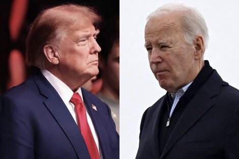 Biden dijo que Trump representa un "peligro real para la seguridad" de Estados Unidos