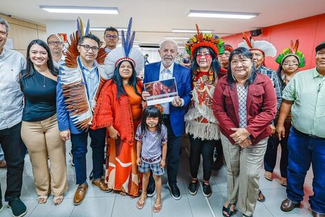 Lula se reunió con líderes indígenas por la violencia en Mato Grosso do Sul