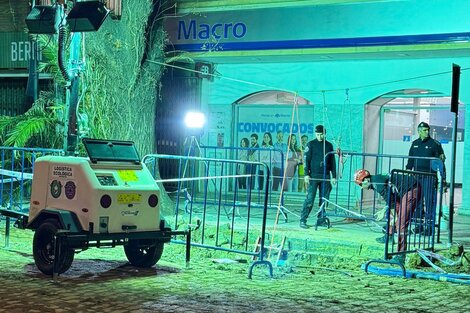 Los ladrones del túnel de San Isidro habían alquilado un bar al lado del banco