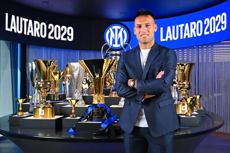 Lautaro renovó en el Inter hasta 2029