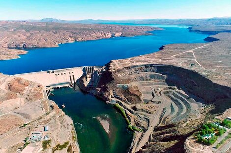 Represa Piedra del Aguila, en Neuquén