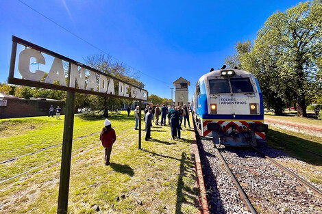 Milei le picó el boleto al tren