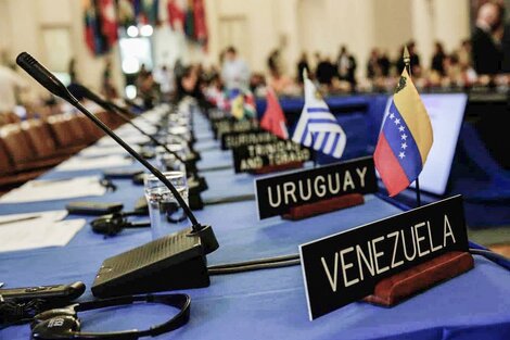 Venezuela: la OEA aprobó una resolución que pide publicar las actas electorales