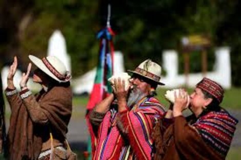 Para la Pachamama, en Tapalqué