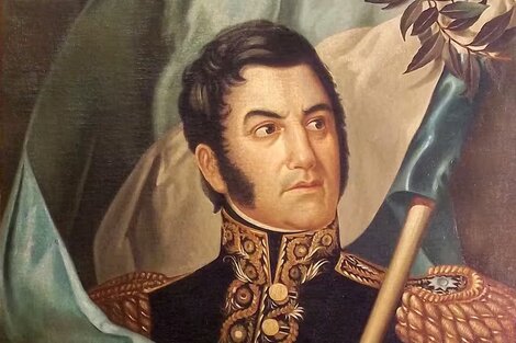 El clan Milei quiso homenajear a San Martín pero le falló la bibliografía