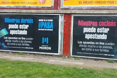 Morón lanzó una campaña de prevención de la ciberludopatía