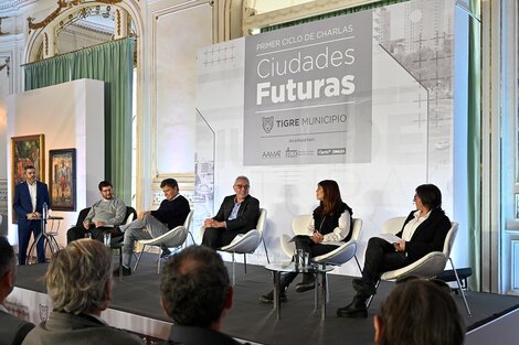 En Tigre, Julio Zamora encabezó la apertura del ciclo de charlas Ciudades Futuras