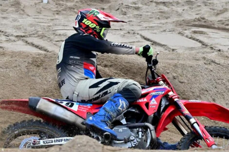 Choque entre cuatro motociclistas en el Enduro de Invierno de Mar del Plata