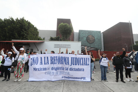 México: bloquean el acceso al Congreso para impedir la votación de la reforma judicial