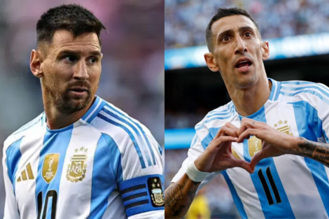 ¿Qué jugadores de Argentina van a usar la 10 de Messi y la 11 de Di María hoy vs Chile?