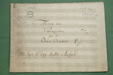 Descubren "nueva" obra de Mozart de 1771 y confirman su autenticidad