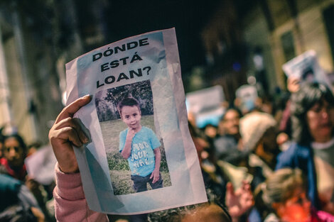 Los papás de Loan pidieron revisar una tumba abandonada 