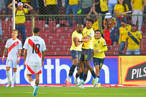 Eliminatorias: Ecuador derrotó a Perú y sigue clasificando al Mundial