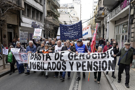 Los jubilados rosarinos unidos en la lucha  