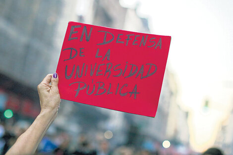 "La universidad pública para mí es todo": la marcha, desde adentro