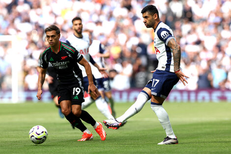 El Tottenham de Cuti Romero perdió el clásico ante Arsenal