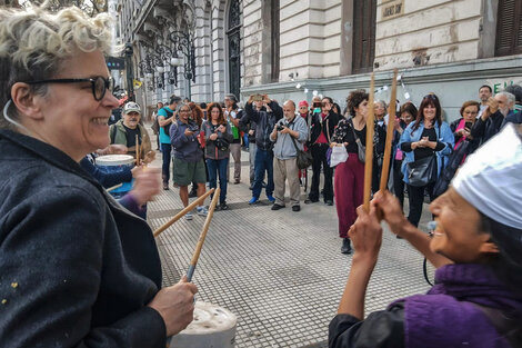 Una marcha por el derecho a la cultura