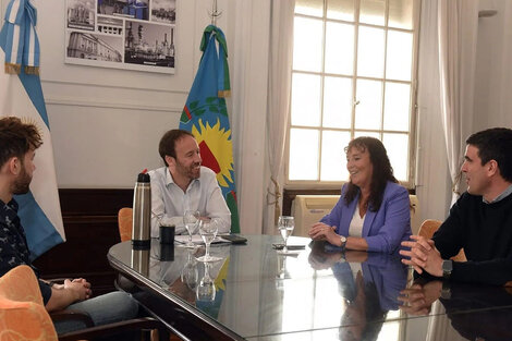 Pablo López recibió a UPCN