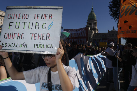 Paro universitario: Argentina sale a la calle contra el veto de Javier Milei