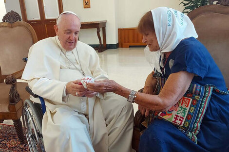 Los organismos de derechos humanos le agradecieron al Papa sus dichos sobre la represión