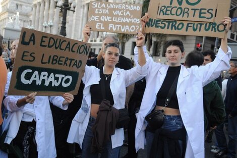 Paro educativo y marcha universitaria contra Milei: qué día de octubre es la movilización al Congreso