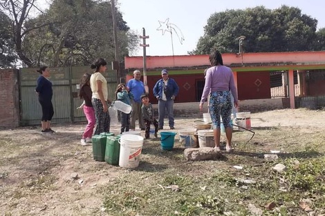 Vecinos de Tartagal afirman que siguen con problemas de agua 