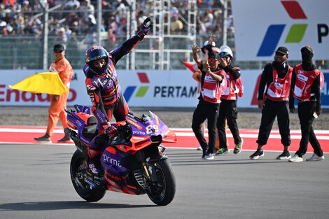 MotoGP: Jorge Martín ganó en Indonesia y se acerca al título