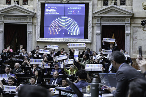 Sesión caliente en Diputados