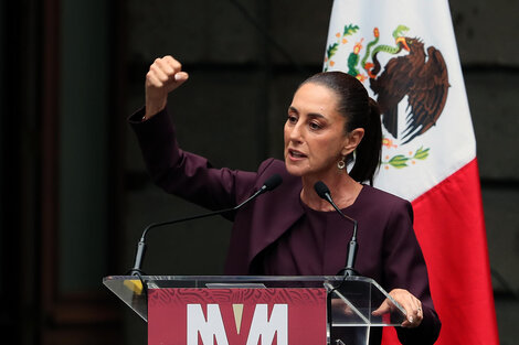 Claudia Sheinbaum presentó el nuevo emblema de México