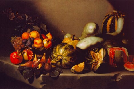 Caravaggio, "Naturaleza muerta con frutas" (1603) (Fuente: Archivo)