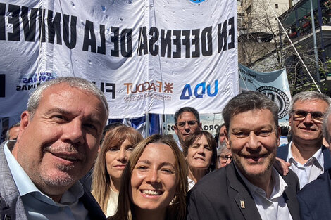 Los rectores celebraron la contundencia de la marcha federal y redoblaron las críticas al Gobierno