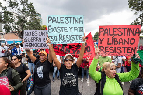 Manifestaciones propalestina