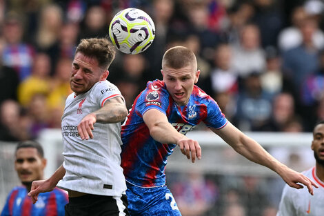 Premier League: el líder Liverpool venció a Crystal Palace 