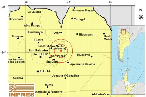 Salta y Jujuy sacudidas por un sismo