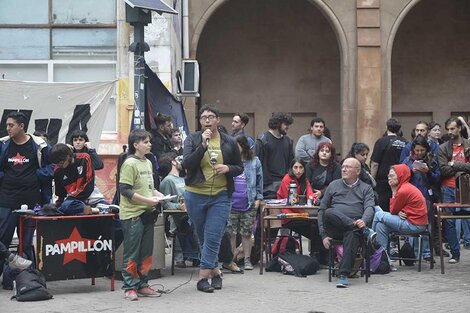 Los estudiantes profundizan el plan de lucha (Fuente: Sebastián Vargas)