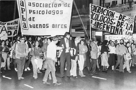 A 50 años del primer Encuentro Nacional de Psicólogos y Estudiantes de Psicología