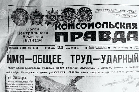 Qué fue "Pravda", el diario que Milei usó para atacar a Página|12