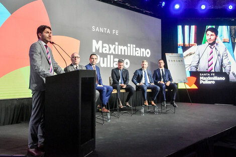 Pullaro en el acto celebrado en Santa Fe