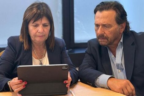 Sáenz, con Bullrich para avanzar en la llegada de la Prefectura a la frontera norte  (Fuente: Redes sociales)