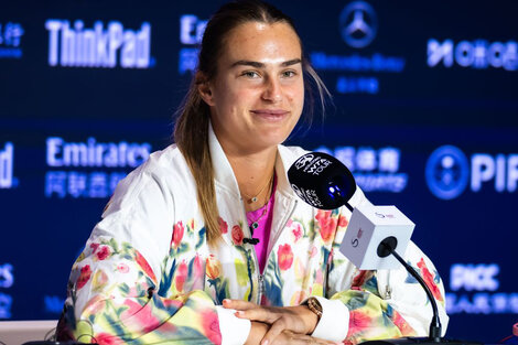 Aryna Sabalenka, número dos del mundo y defensora de la igualdad de género
