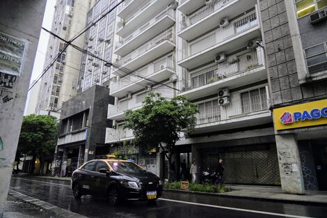 El edificio donde ocurrió el asesinato