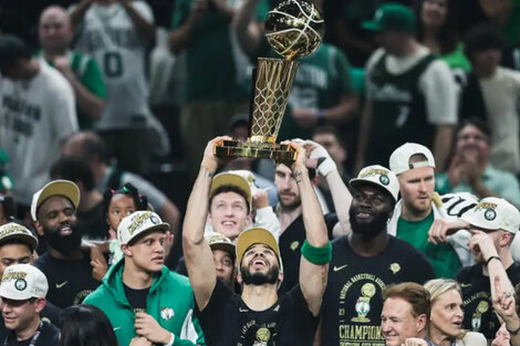 Se larga la NBA con Boston de candidato y LeBron y su hijo de protagonistas