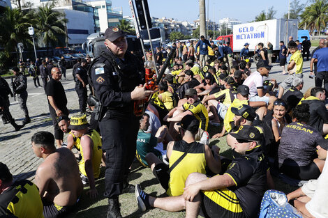 Libertadores: serios incidentes en la previa de Botafogo-Peñarol