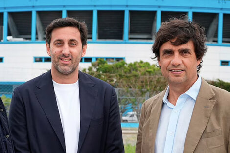 Diego Milito y Hernán Lacunza, candidatos en Racing (Fuente: Archivo)