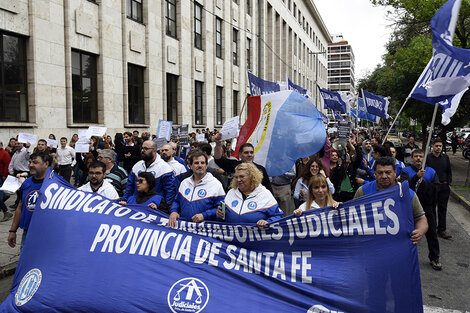 Si no hay respuesta, los judiciales van a parar por 24 horas el jueves. (Fuente: Andres Macera)