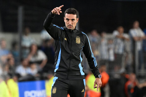 Lionel Scaloni, entrenador de la Selección  (Fuente: AFP)