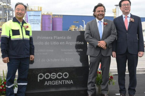 Se inauguró en Salta la primera planta de hidróxido de litio