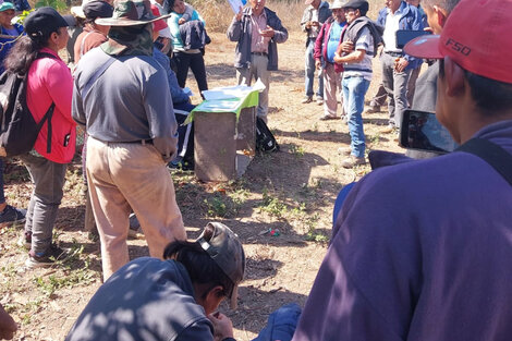 Comunidad kolla-guaraní protesta desde hace un mes por un desalojo irregular